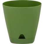 Горшок для цветов AMSTERDAM D 250mml с прикорневым поливом оливковый