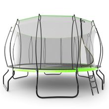 Батут UNIX Line НЛО / UFO 16 ft (488 см) зеленый