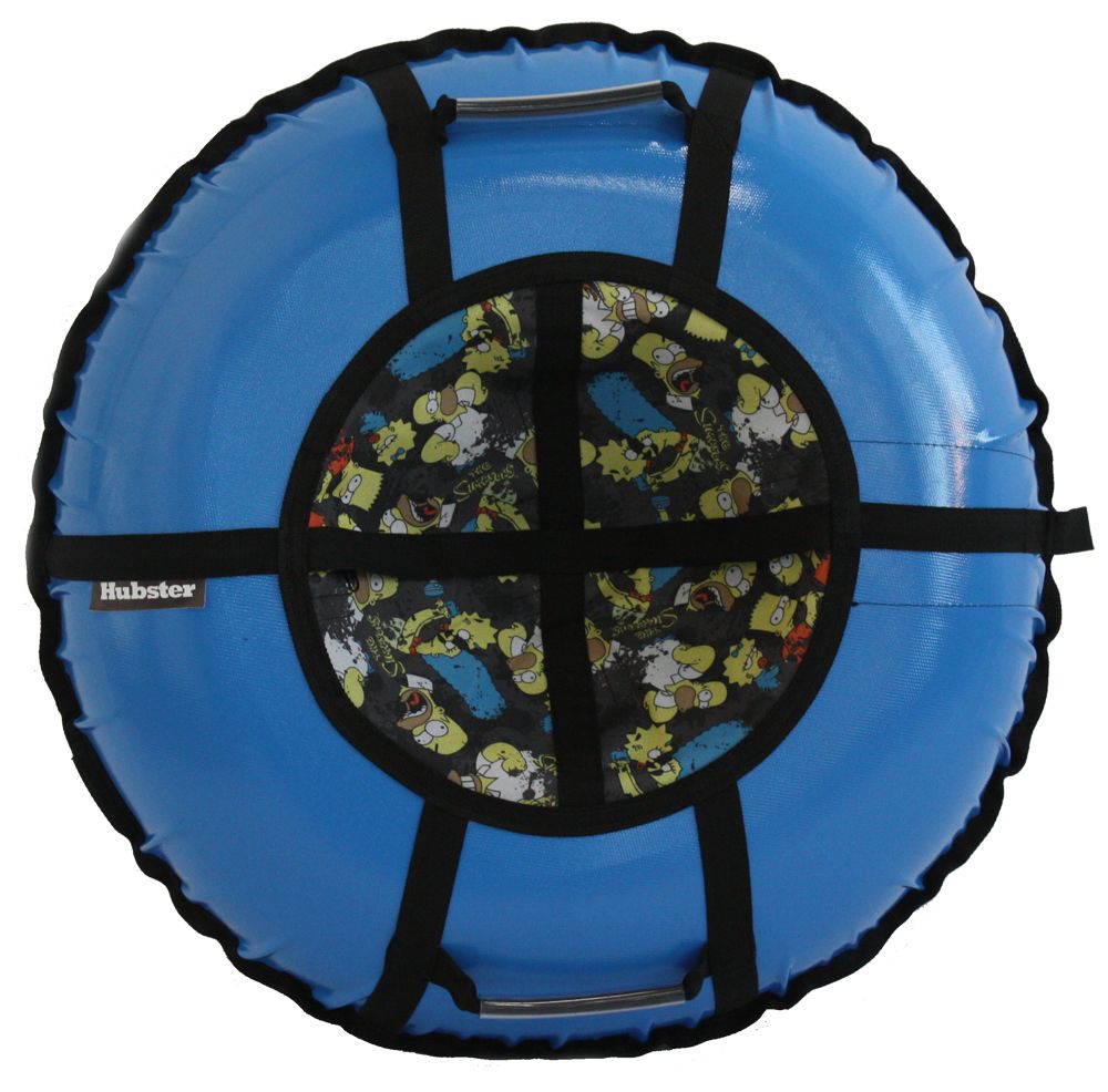 Тюбинг Hubster Ринг Pro синий, симпсоны Black