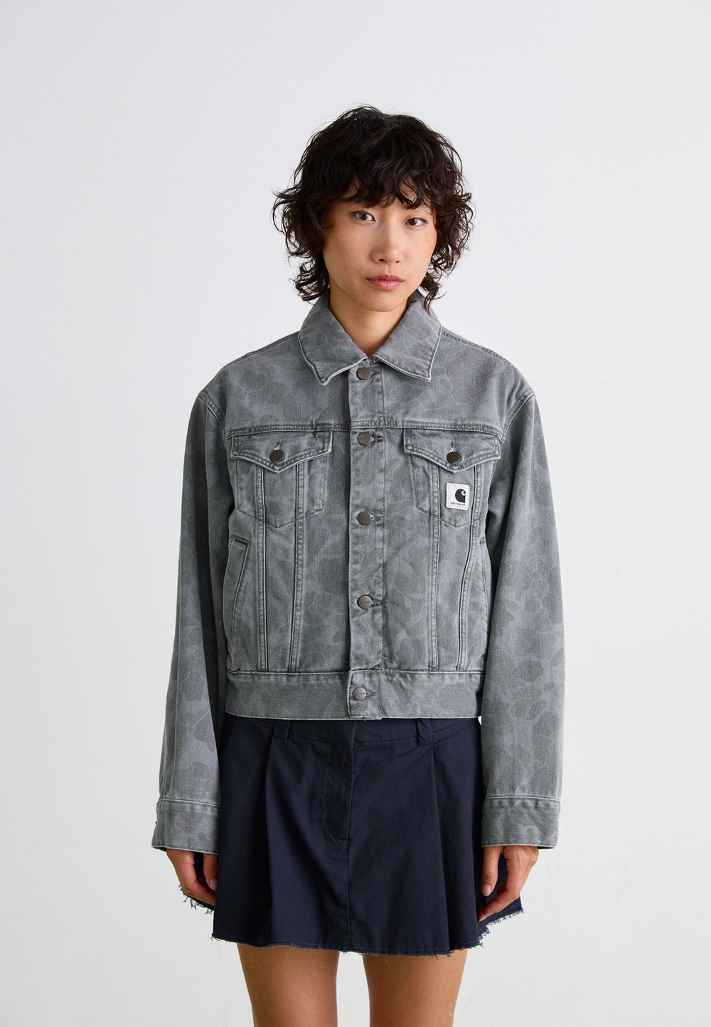 Carhartt WIP ORELL  - Джинсовая куртка - Чёрный