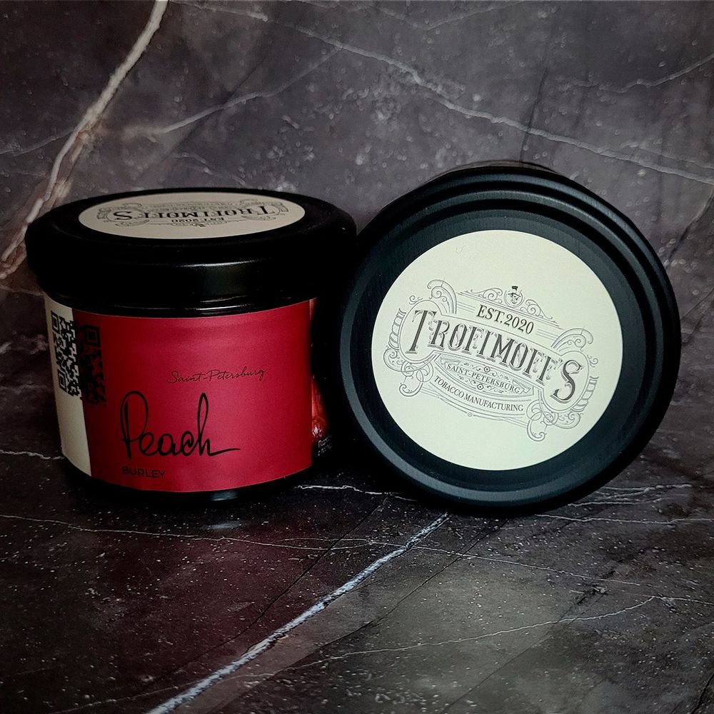 Trofimoff&#39;s Burley - Peach (Персик), 125 гр