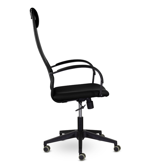 Кресло СН-601 Соло пластик SoloBL Ср S-0401/TW-01/S-0401 (черный)