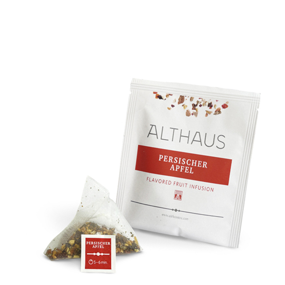 Чайный напиток фруктовый Althaus Persischer Apfel в пирамидках, 15 шт