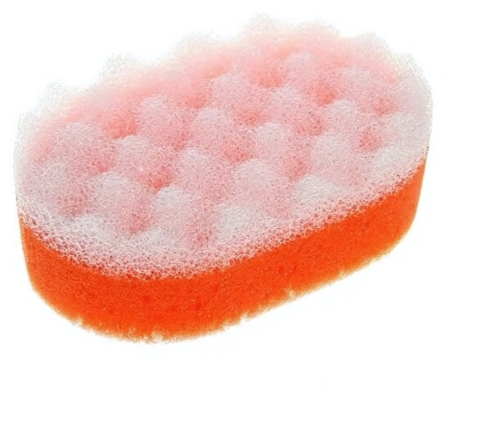 Губка для тела с массажним слоем INSULA «Синди»✦