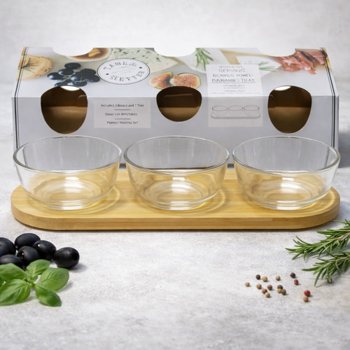 Набор салатников стеклянных 3 шт.