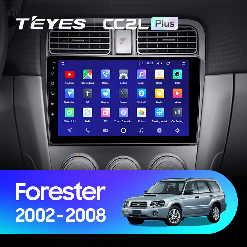 Teyes CC2L Plus 9" для Subaru Forester 2002-2008