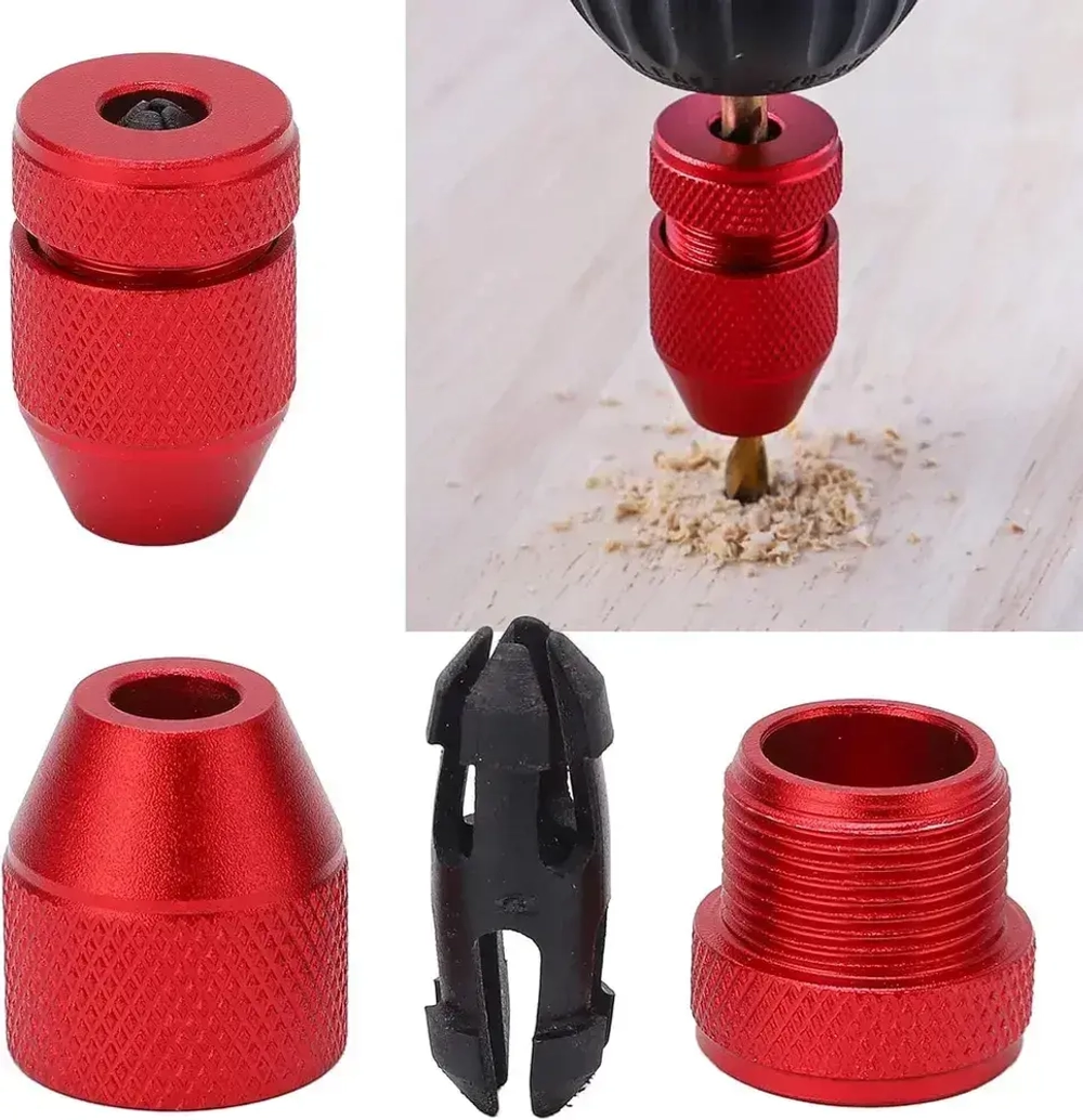 Ограничитель глубины для сверл 2, 4, 6, 8, 10мм, 2 шт. 1 комплект