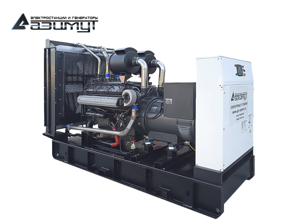 Дизельный генератор Азимут АД-500С-Т400-2РМ11 Azimut с автозапуском