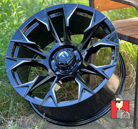 Комплект дисков Fuel Off-Road 20x10 et-10 6x139.7