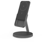 Внешний аккумулятор MagSafe и зарядная станция Anker 633 MagGo (5000 мА·ч) Беспроводная зарядка: Qi 7,5 Вт. Проводная зарядка: USB-C. Есть LED-индикация. Энергоёмкость — 19,25 Вт·ч. Максимальная выходная мощность — 12 Вт