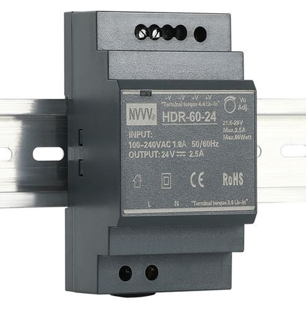 Блок питания HDR-60-24 NVVV