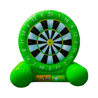 Надувной дартс «В яблочко» на подкачке, диаметр 3 м, размер 3х1,5х3,5 м