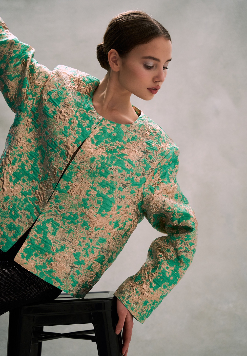 Жакет Oriental green