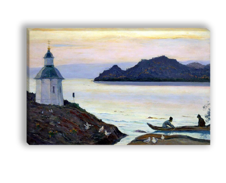 "Соловки", Нестеров Михаил Васильевич, картина (репродукция)