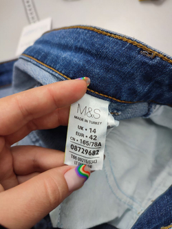 Юбка Marks&Spencer джинсовая мини 48 размер