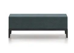 Банкетка Fjord 120 см (океан Prime, бук под эмалью)