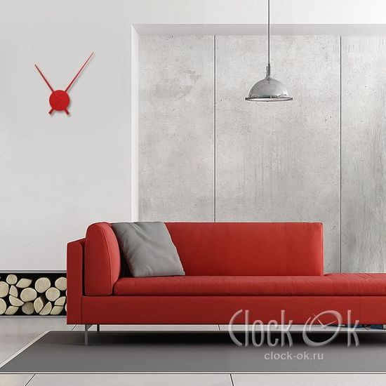 Настенные часы без цифр Simple