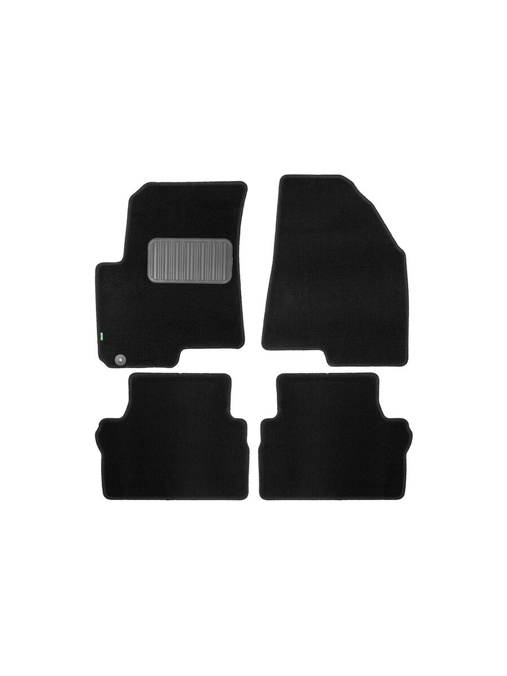 Коврики ворсовые для JETOUR X50 2024 - н.в. Внедорожник 5 дв. - 4 шт. коврики текстильные в салон KLEVER02.A71466.010KH