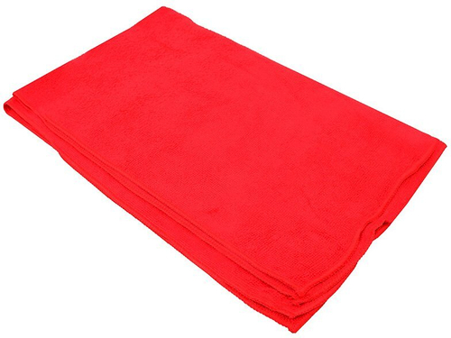 Салфетка для пола из микрофибры Optiline 50х80 см, 220 г/м2, красная