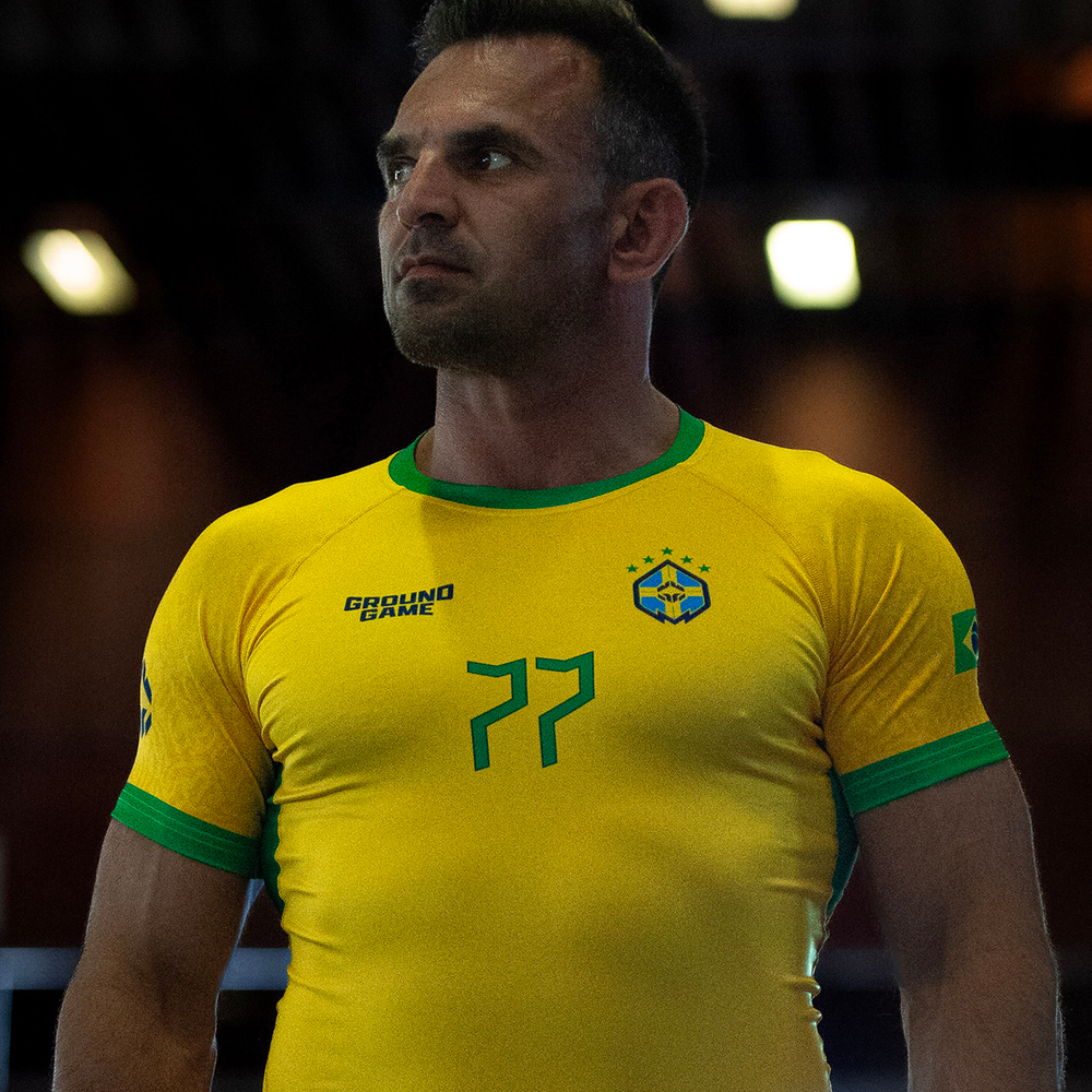 Рашгард Ground Game BRAZIL FOOTBALL