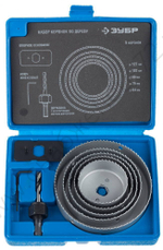 ЗУБР 5 шт, 64-127 мм, Набор коронок по дереву (29553-H7)