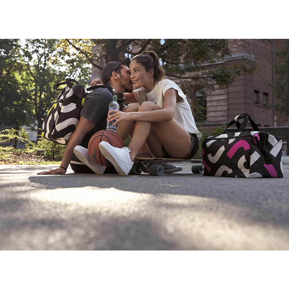 Сумка allrounder l pocket signature bold pink