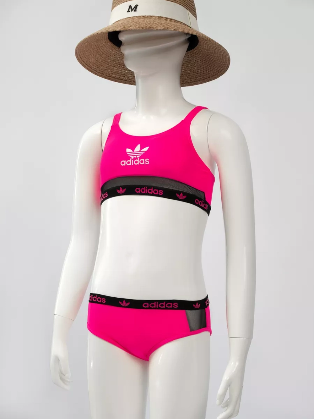 Купальник раздельный спортивный с топом Adidas