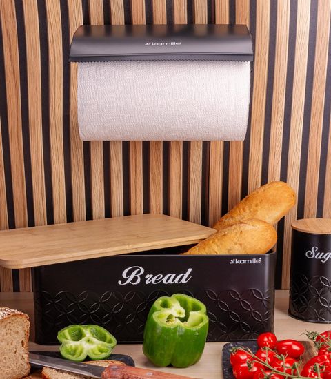 Держатель бумажных полотенец настенный Kamille KM 8818B