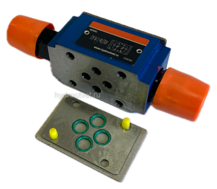 Z2FS6-2-4X/2QV - Дроссель Ду 6 модульного монтажа, в канале А и В, настройка 2Q = Стандартная