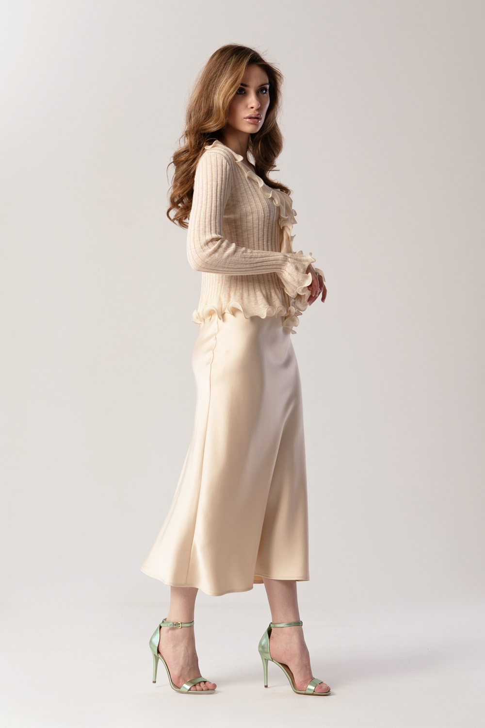 Блузка с длинным рукавом