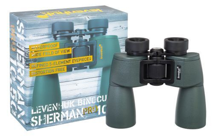 Бинокль Levenhuk Sherman PRO 10x50