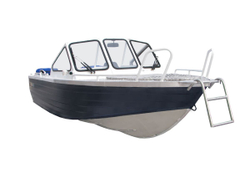 Катер-лодка алюминиевая RUSBOAT 55