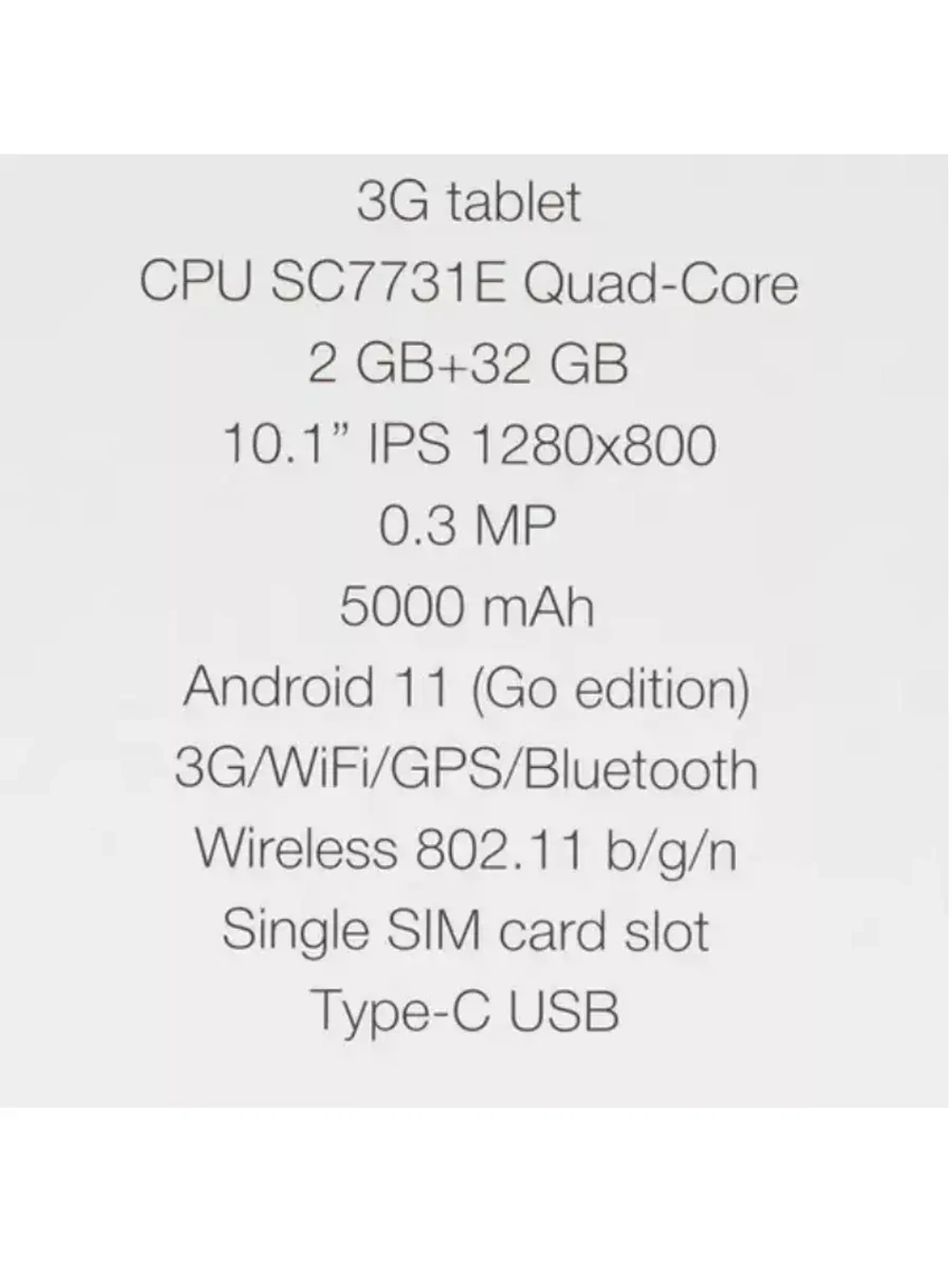 Планшет детский C38, 10,1", Kid's 3G 32 ГБ
