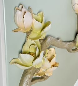 ART-325 Триптих «Птицы на ветках сакуры»