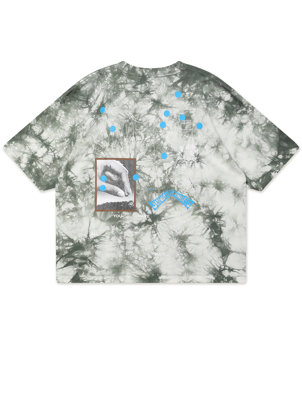 Мужская Футболка Patience Tie Dye