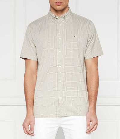 Рубашка FLEX GINGHAM Tommy Hilfiger - зеленый(MW0MW36144)