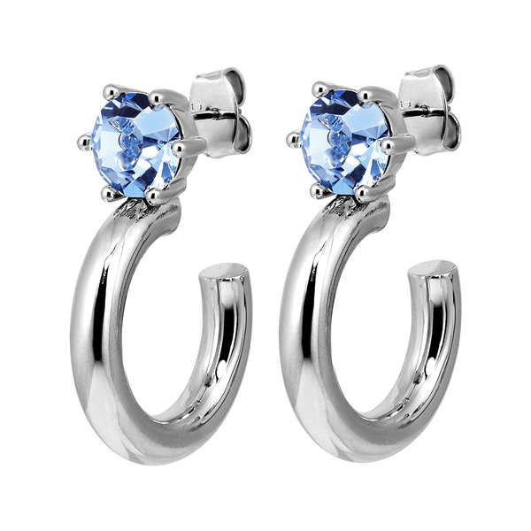 Серьги Dyrberg Kern QUINTE SS LIGHT BLUE 480079