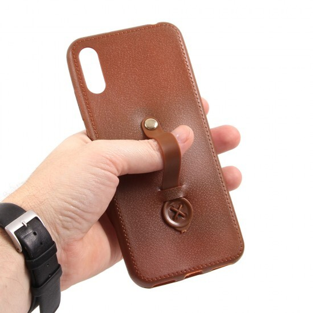 Чехол ТПУ для Huawei Y6 (2019)/ Honor 8A, 011784 Коричневый