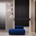 Клавиши для выключателя/переключателя двухклавишного с подсветкой, S70 (капучино)