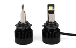 Светодиодные лампы HB3 (9005) Sariti K7 с обманкой, с вентилятором, 5300K, 12V, 56W (комплект, 2шт)