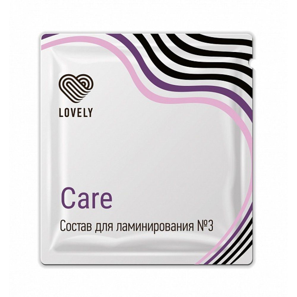 Lovely Состав для ламинирования №3 &quot;Care&quot; в саше, 1 г