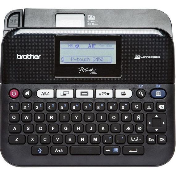 Принтер этикеток ленточный Brother PTD450VPR1