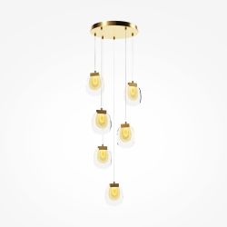 Люстра подвесная светодиодная Maytoni   MOD367PL-L18BBSK