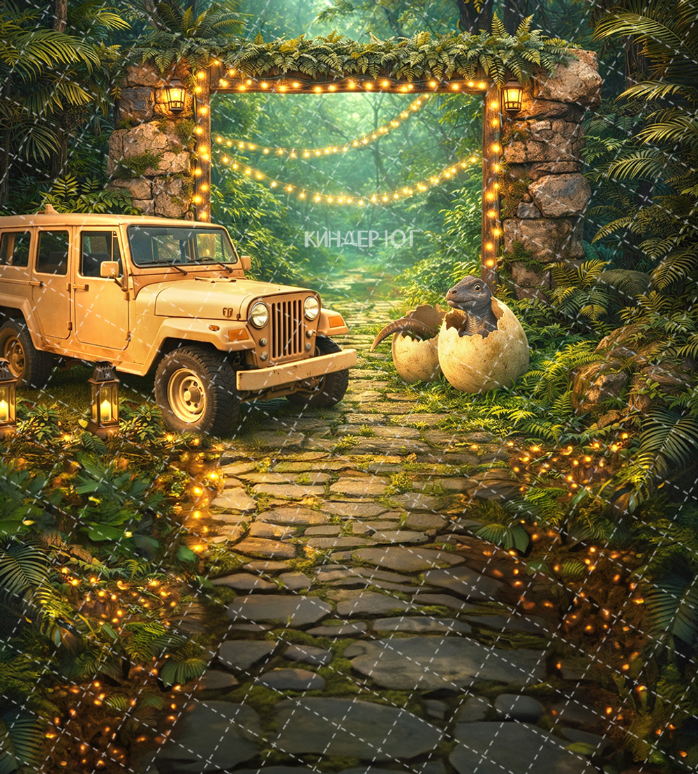 Фотофон "Дино парк" арт. ФФ904-45