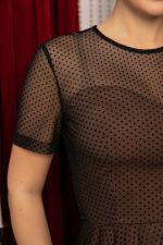 Платье Эйрена (черно-коричневое) П14721-6М LT Collection