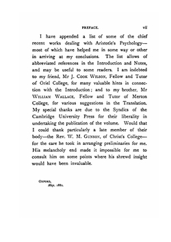 Aristotle's psychology in Greek and English with introduction and notes | Edwin Wallace