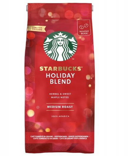 Кофе в зернах Starbucks Holiday Blend 190 г