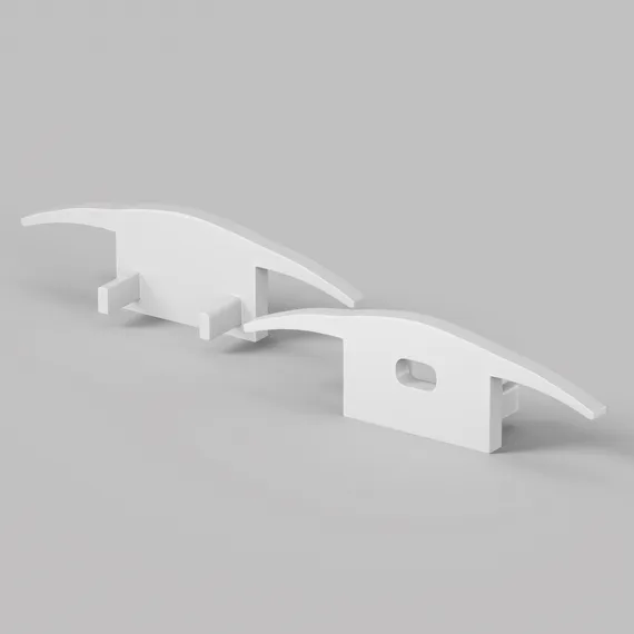 Комплект заглушек (для профиля ALM-3710-S-2M) 2 шт. ALM-3710-S-EC 642085 Led Strip 642085