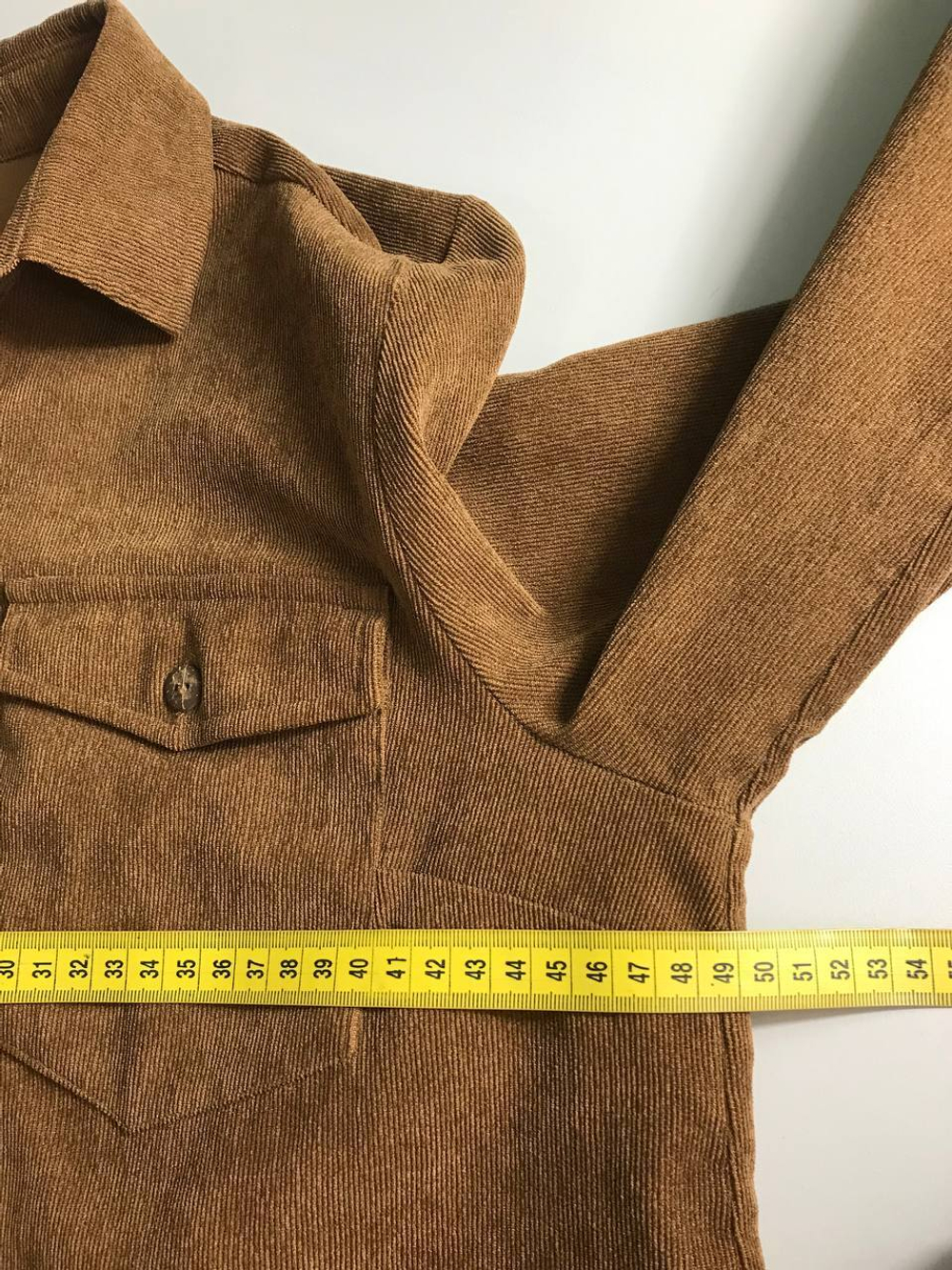 Рубашка Adele d'A вельветовая, визуально 48 размер