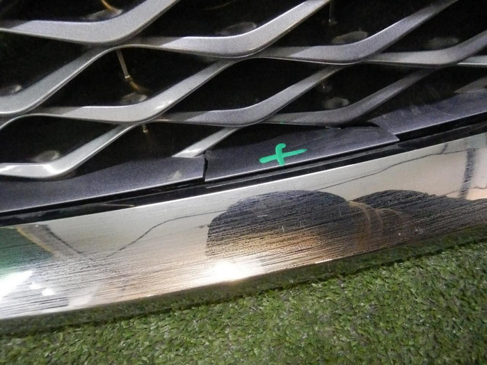 Решетка радиатора Infiniti QX80 (2017-2020)